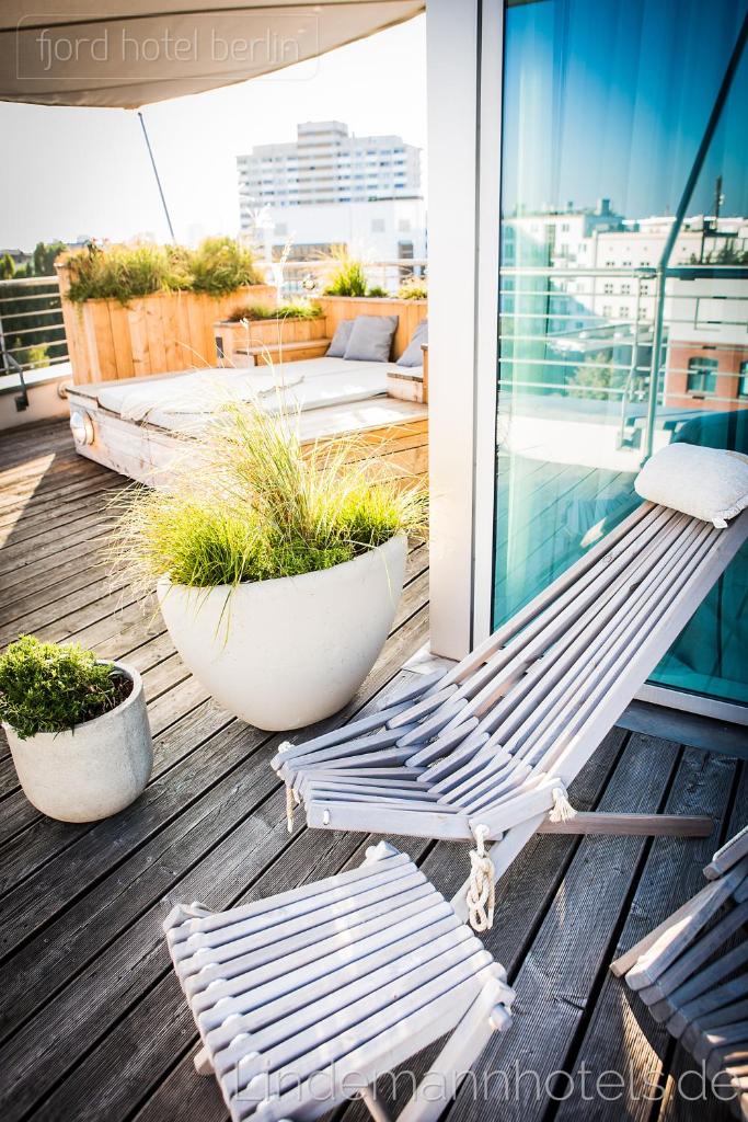 Двухместный (Двухместный номер с 1 кроватью и террасой), fjord hotel berlin