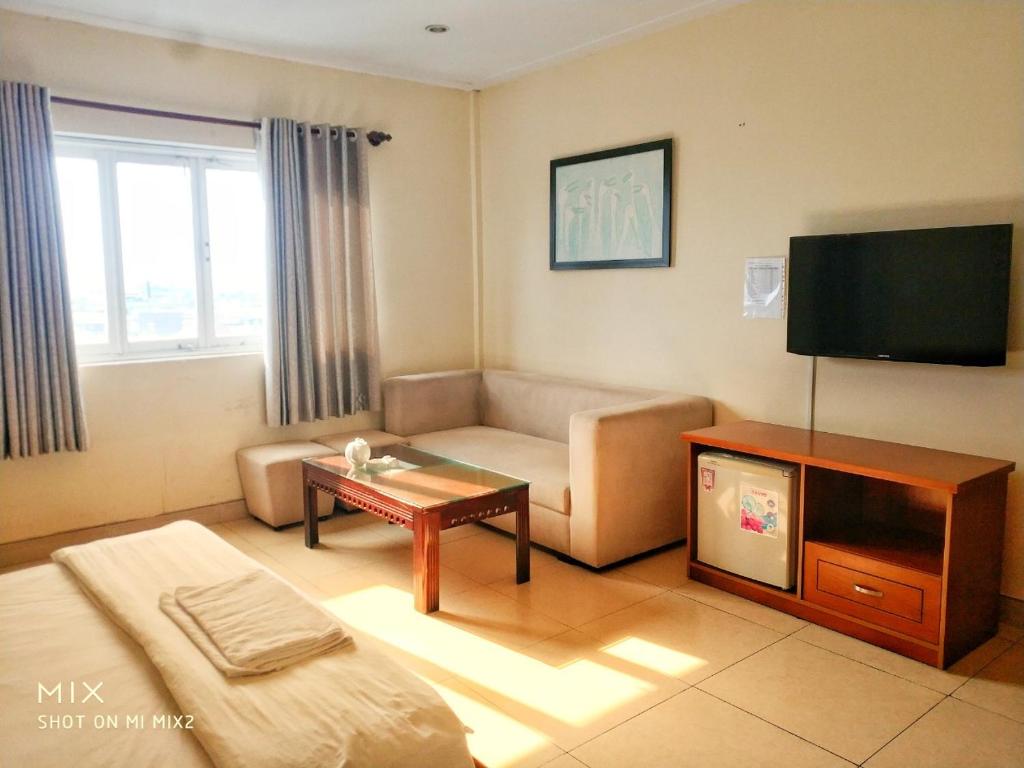 Двухместный (Номер Делюкс с кроватью размера «king-size»), THE SIX HOTEL-Hoang Long Son 3