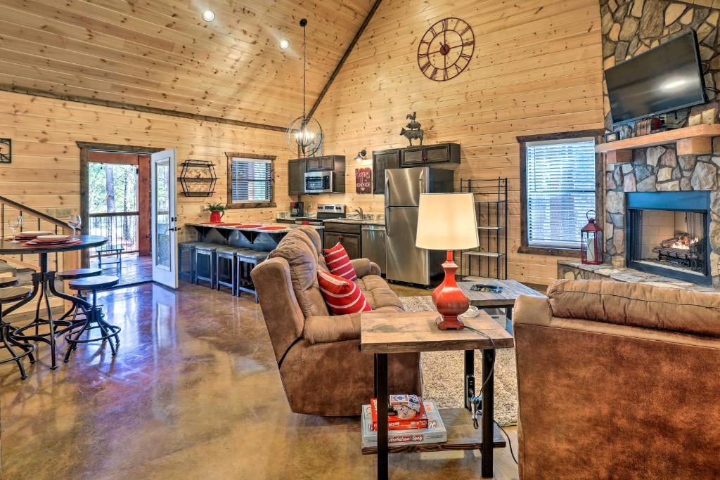 The Breeze Forested Oasis with Hot Tub and Deck! photo 3