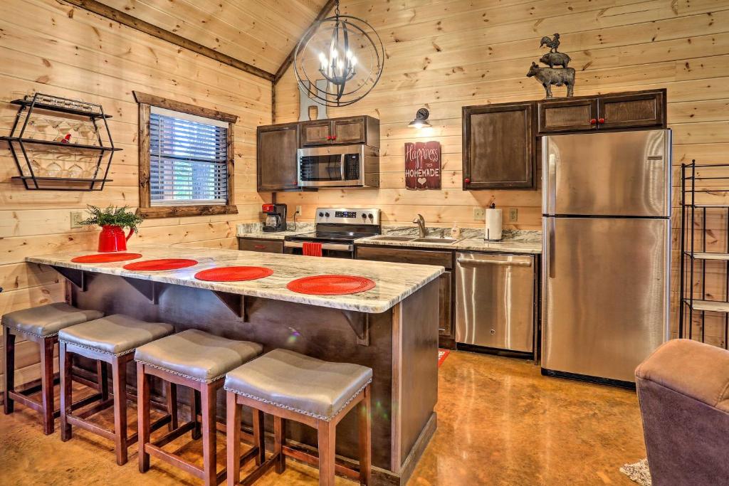 The Breeze Forested Oasis with Hot Tub and Deck! photo 2