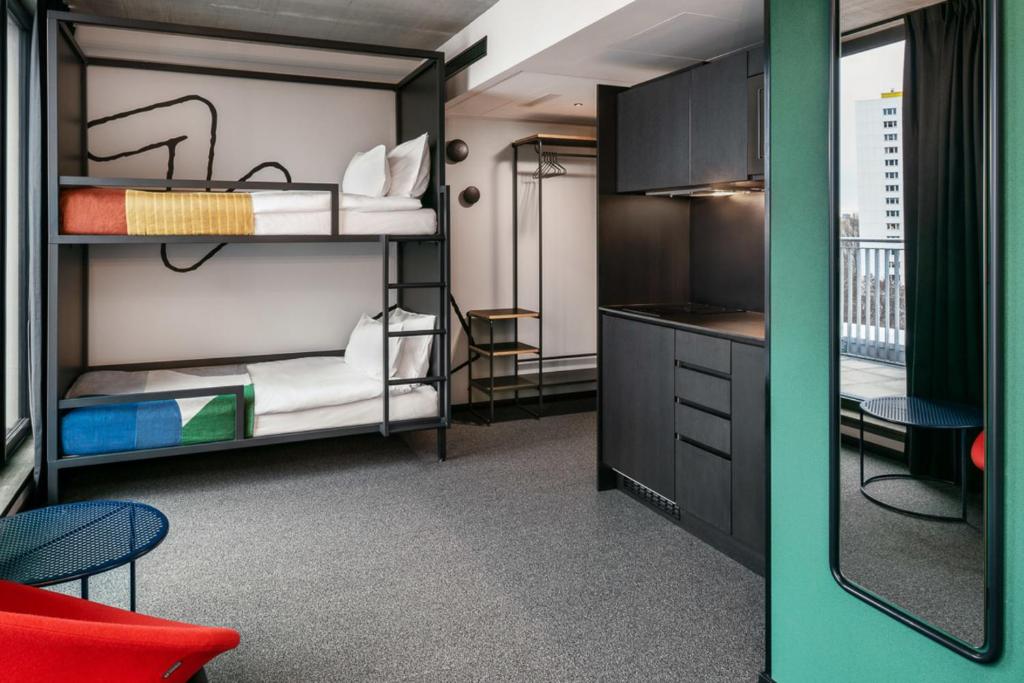 Семейный (Семейный номер-студио), The Student Hotel Berlin