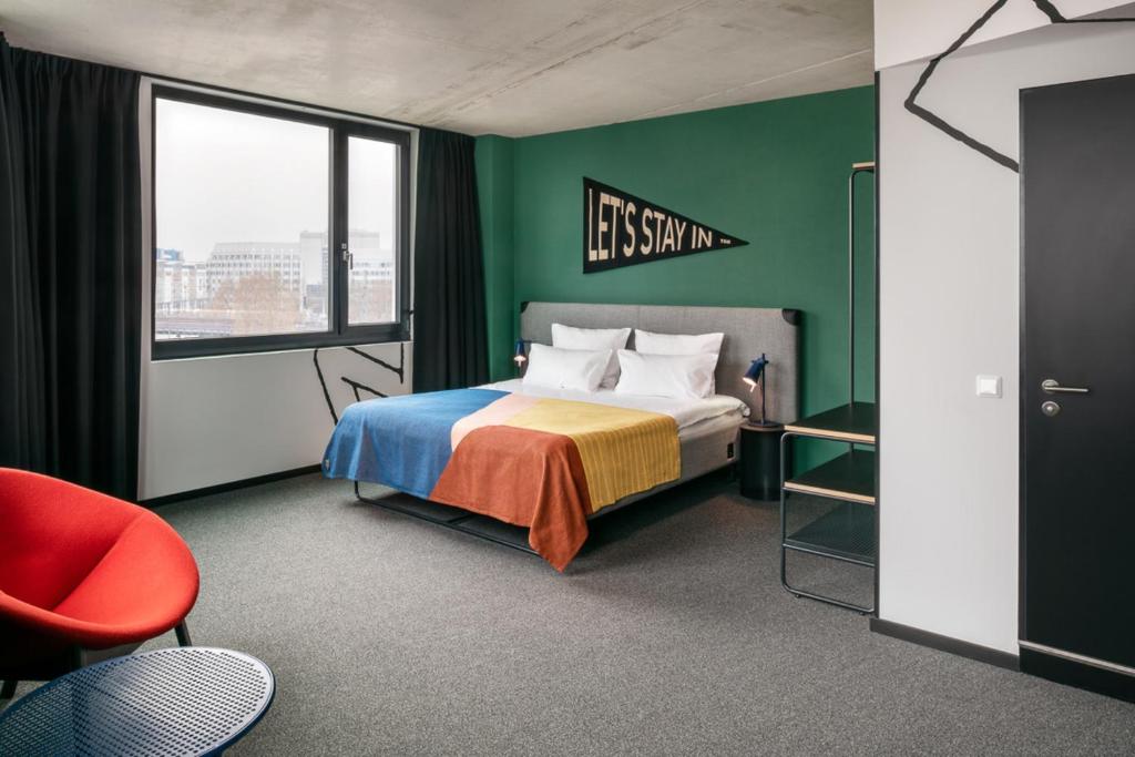 Двухместный (Номер Делюкс с кроватью размера «king-size»), The Student Hotel Berlin