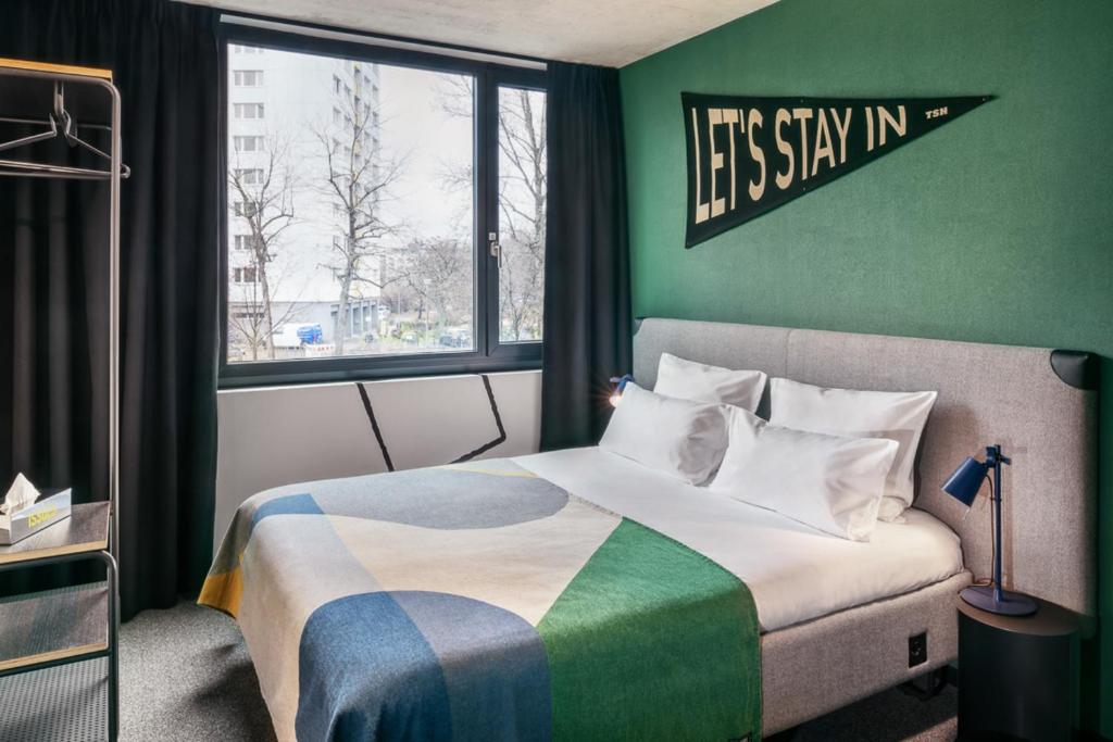 Двухместный (Представительский номер с кроватью размера «queen-size»), The Student Hotel Berlin