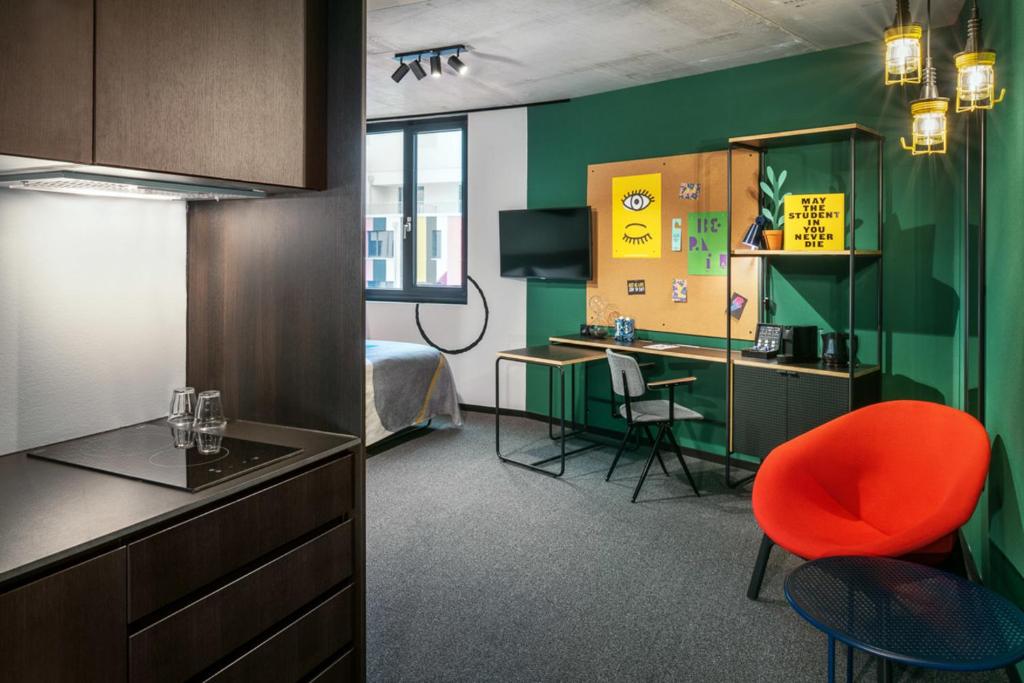 Студио (Номер-студио Делюкс), The Student Hotel Berlin