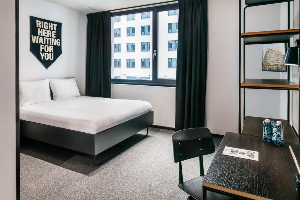 Двухместный (Номер Делюкс с кроватью размера «queen-size»), The Student Hotel Berlin