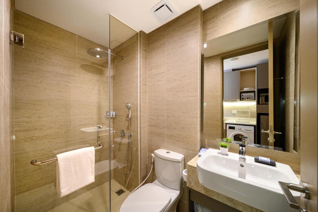 Студио (Улучшенный номер-студио), Oakwood Apartments PIK Jakarta