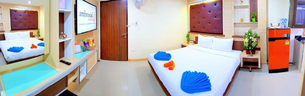 Двухместный (Бюджетный двухместный номер с 1 кроватью), Ambrosial Suites Premium Boutique Walking Street