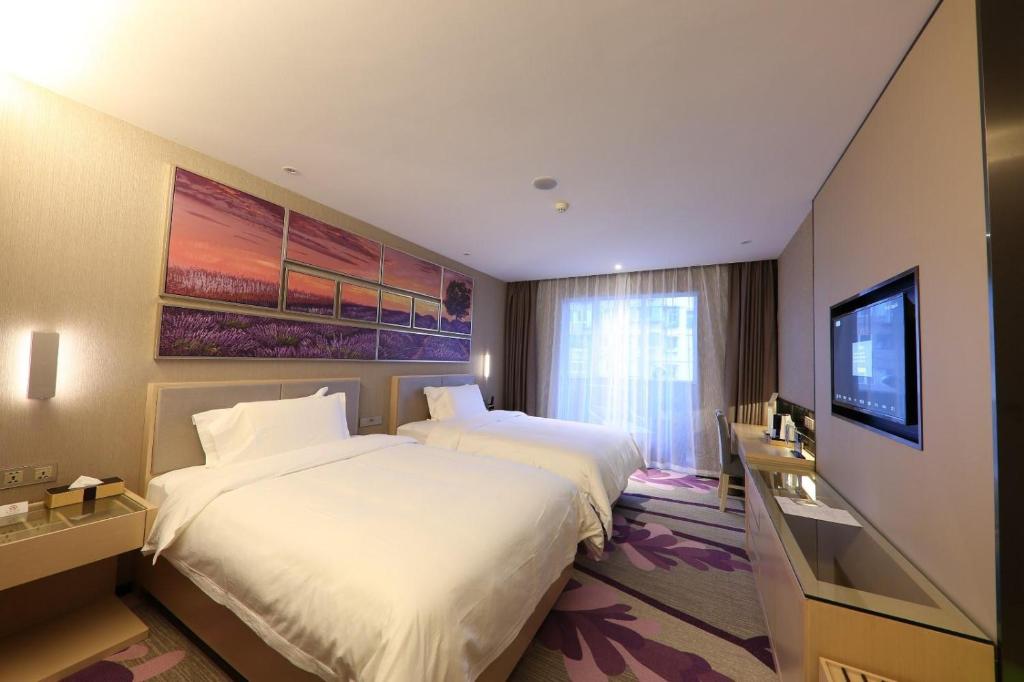 Двухместный (Двухместный номер Делюкс с 2 отдельными кроватями), Lavande Hotels·Beijing South Railway Station Yangqiao