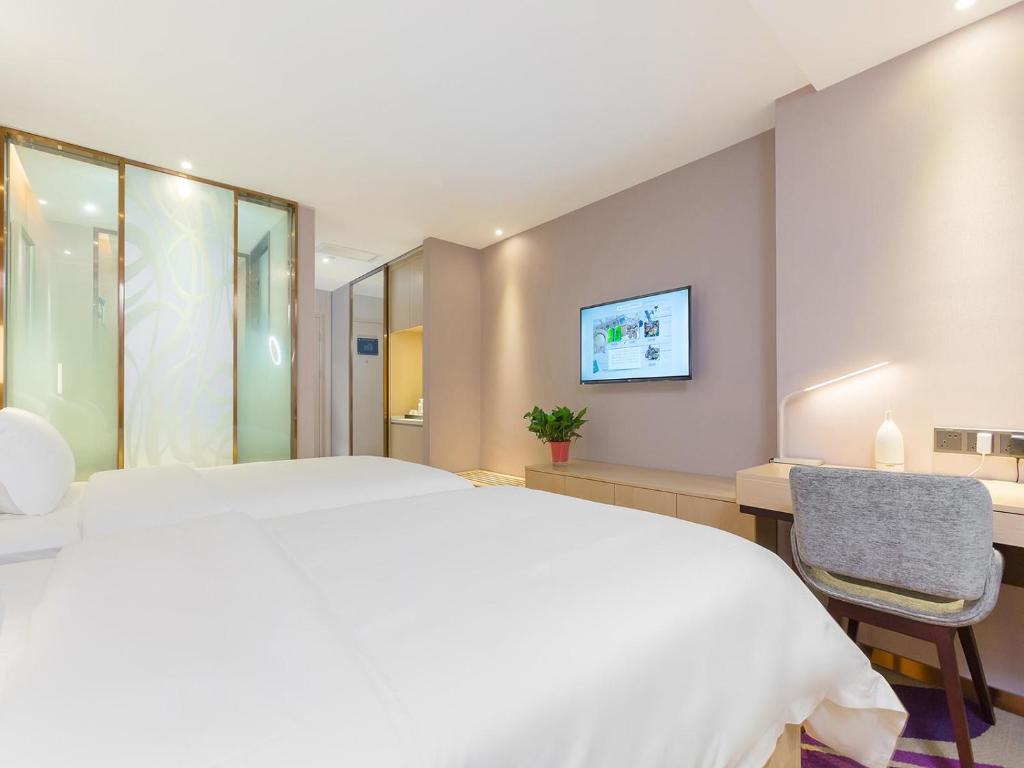 Двухместный (Двухместный номер Делюкс с 2 отдельными кроватями), Lavande Hotel Beijing Tongzhou Beiguan Subway Station