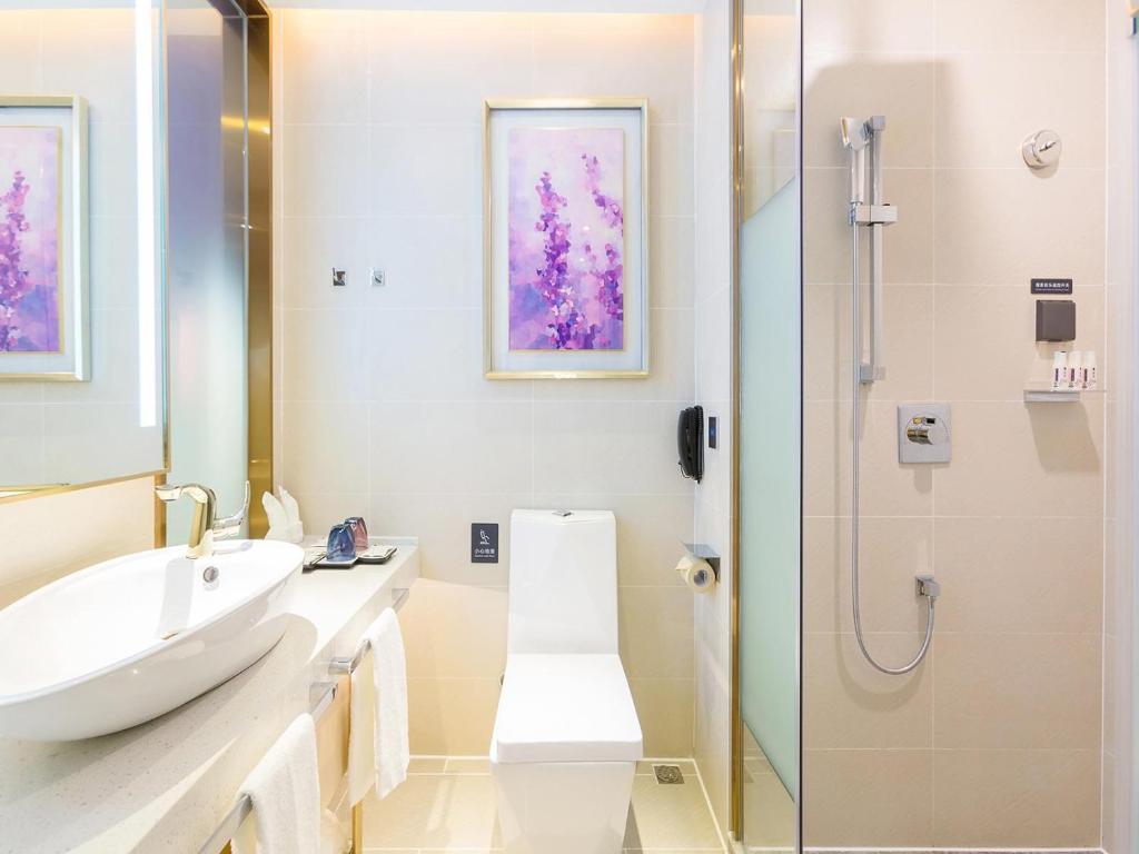 Двухместный (Двухместный номер Делюкс с 2 отдельными кроватями), Lavande Hotel Beijing Tongzhou Beiguan Subway Station