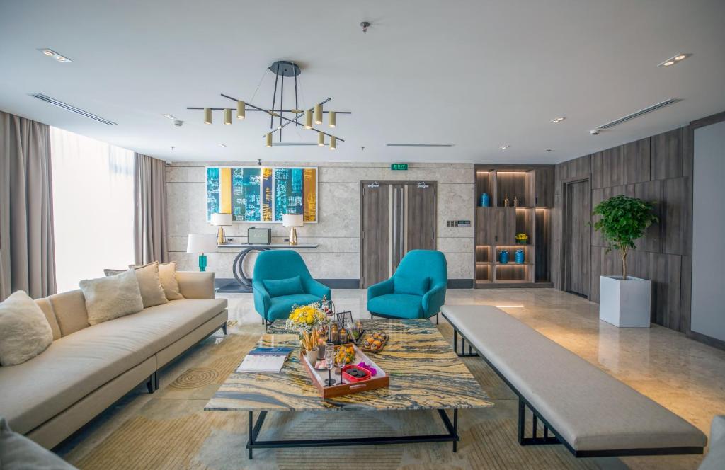 Апартаменты (Ocean Penhouse with Sea View), Minh Toan Ocean Hotel