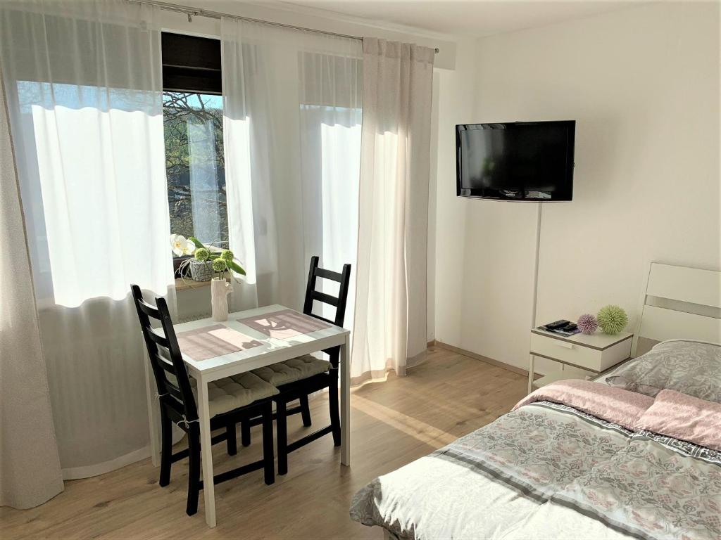 Top Modernes 1-Zimmer-Apartment mit Küche, Parkplatz, kostenfreiem WLAN und Netflix photo 1