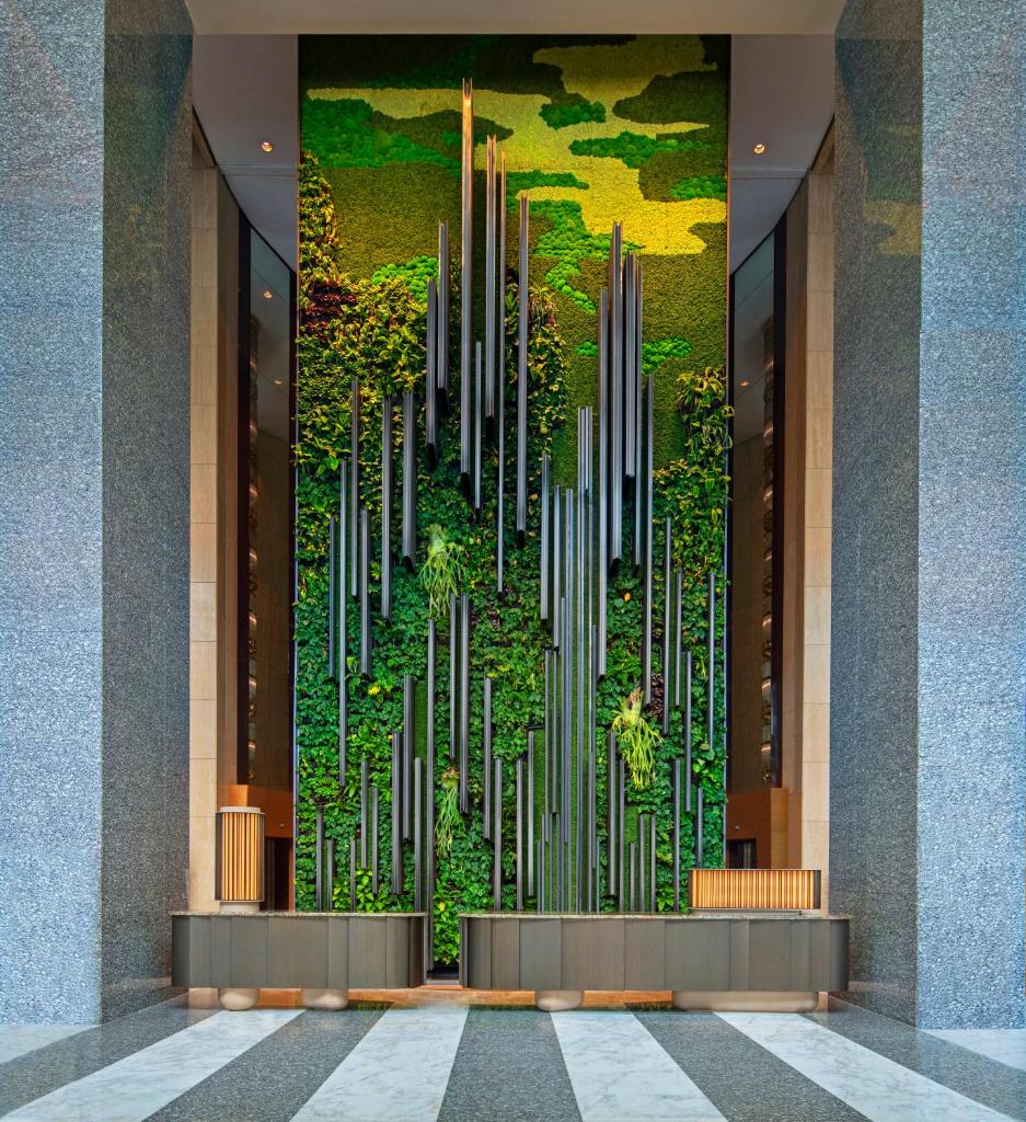 Двухместный (Фирменный номер Marina Bay с кроватью размера «king-size»), Marina Mandarin Singapore