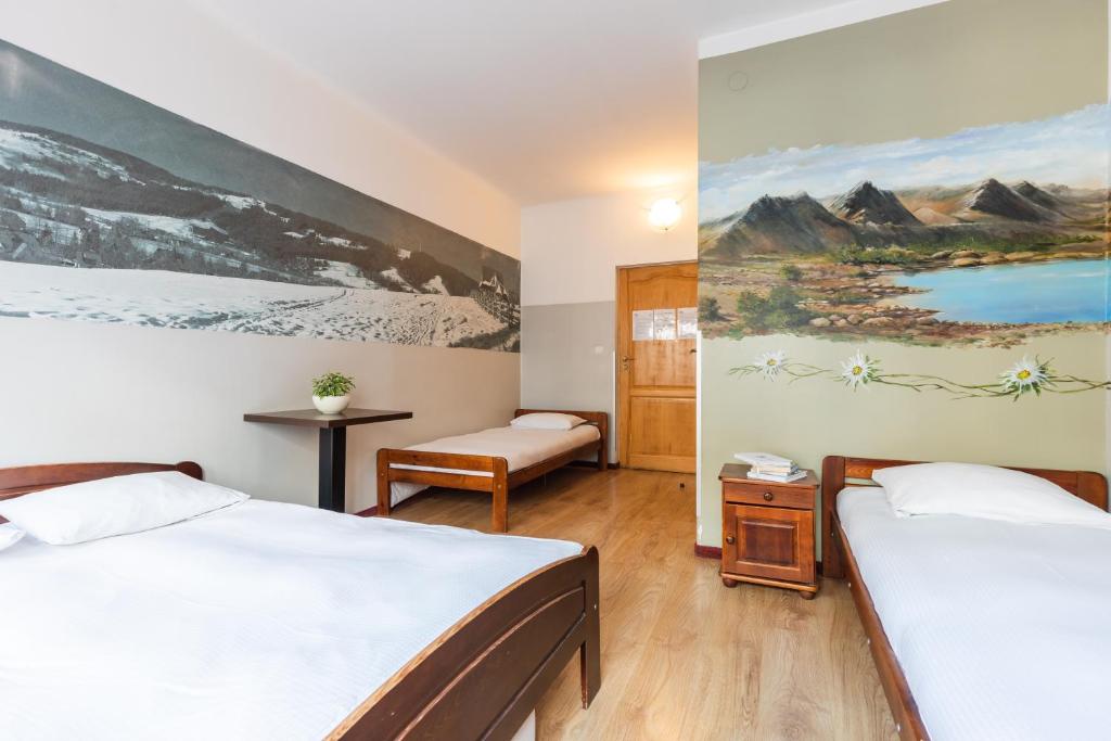 Четырехместный (Четырехместный номер с ванной комнатой), Top Hostel Pokoje Gościnne