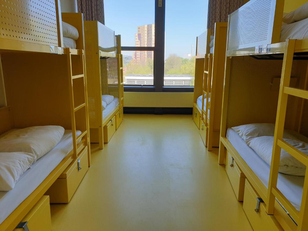 Номер (Односпальная кровать в общем номере для мужчин и женщин), WOW Amsterdam Hostel
