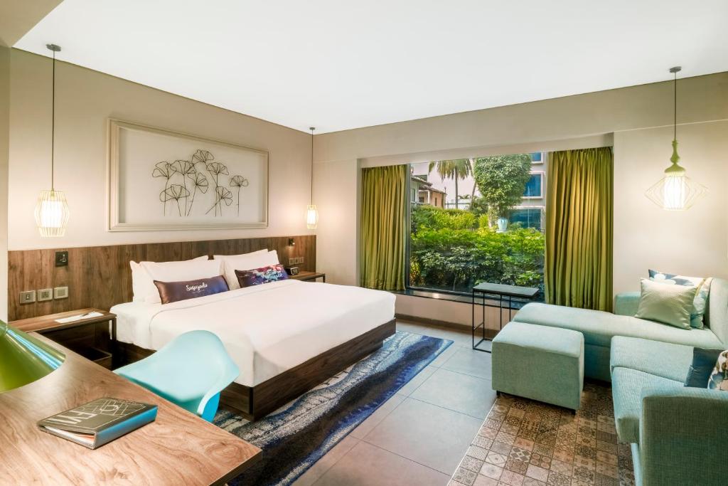 Двухместный (King Bed, Sofabed with 15% discount on Food and Beverage), Hyatt Place Goa Candolim