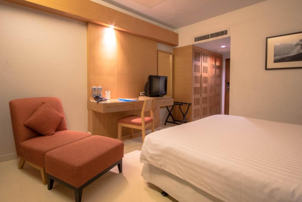 Двухместный (Двухместный номер Делюкс с 1 кроватью), Отель Residence Rajtaevee