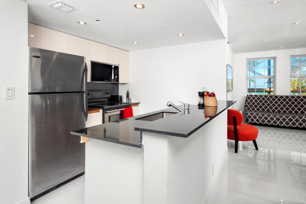 Апартаменты (Апартаменты с 2 спальнями), South Beach Suites in Ocean Drive