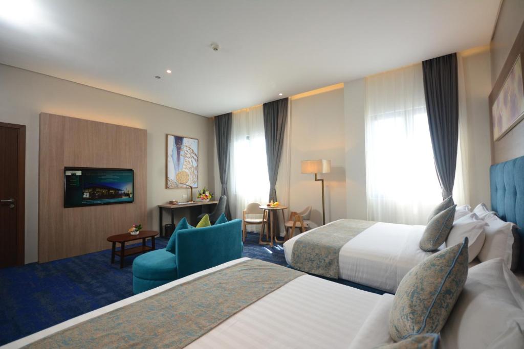 Сьюит (Двухместный полулюкс с 2 отдельными кроватями), Blue Lotus Hotel
