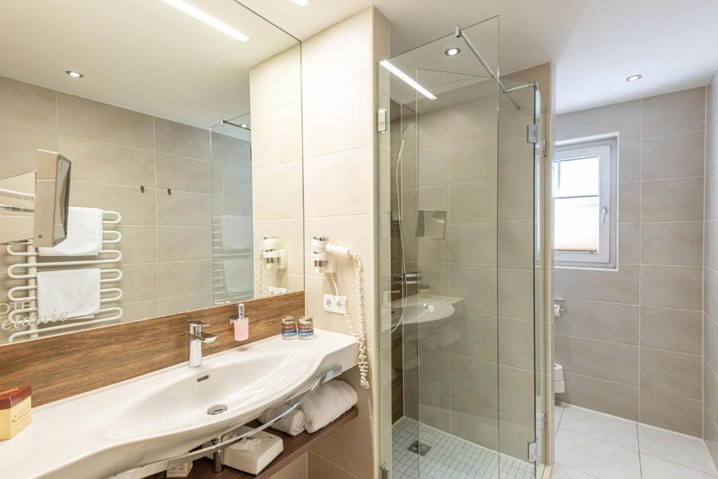 Двухместный (Двухместный номер с 1 кроватью и балконом), Hotel Garni Melanie