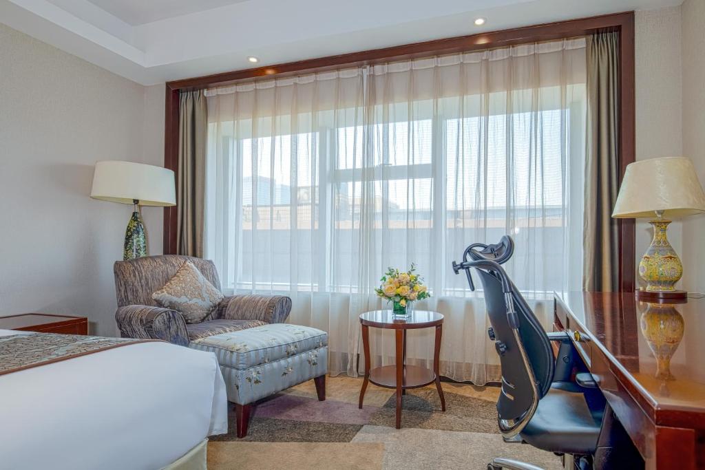 Двухместный (Номер Делюкс с кроватью размера «king-size»), Crowne Plaza Changsha City Centre
