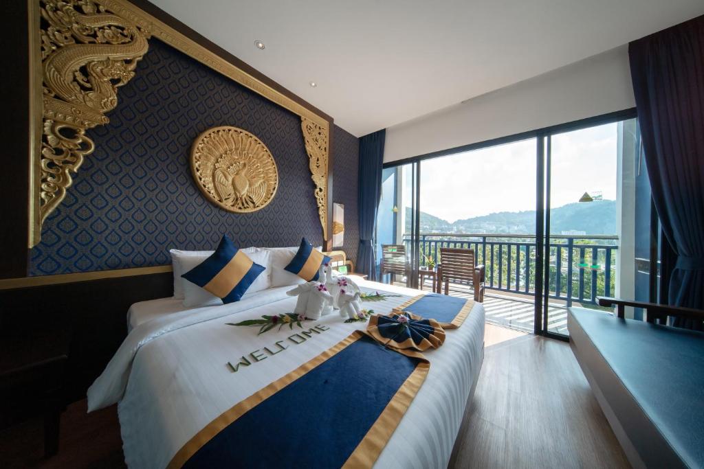 Двухместный (Улучшенный королевский номер «Синее крыло»), Kata Palm Resort & Spa