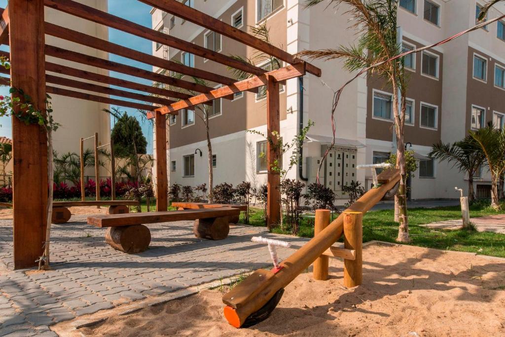 Apt completo-Ar-TV-Portaria 24h-Piscina-Praia photo 4