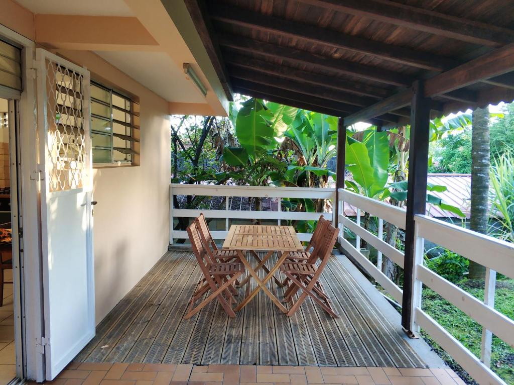 Appartement d'une chambre avec jardin clos et wifi a Le Lamentin