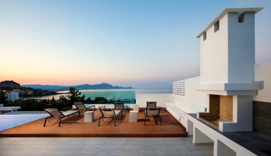 Villa Crystal with swimming pool in Lindos photo 3