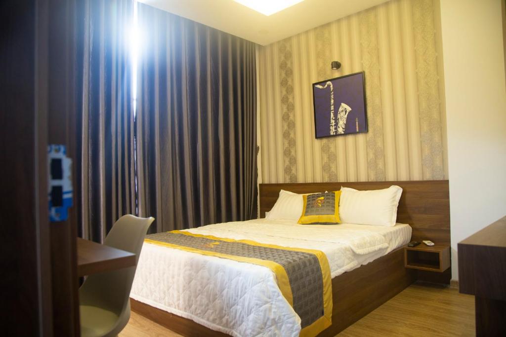 Двухместный (Двухместный номер Делюкс с 1 кроватью), Khách sạn Phú Yên - BaKa Hotel