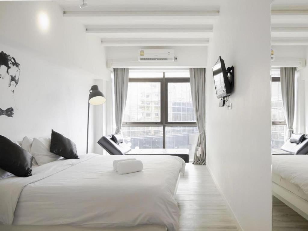 Двухместный (Двухместный номер Делюкс с 1 кроватью), 3Howw Hostel @ Sukhumvit 21
