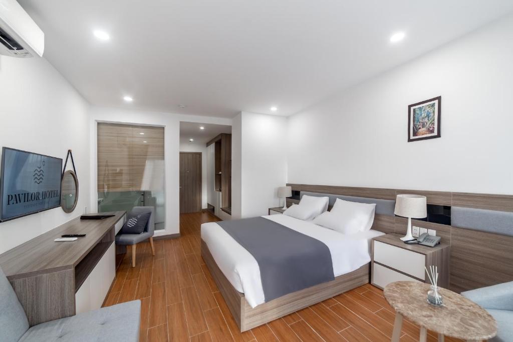 Двухместный (Двухместный номер Делюкс с 1 кроватью), PAVILOR HOTEL NHA TRANG