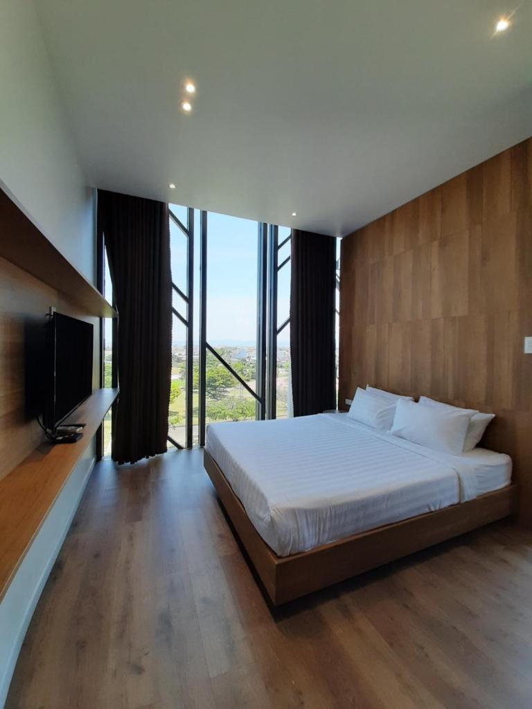 Двухместный (Двухместный номер Делюкс с 1 кроватью), Coconut Hotel Phú Yên