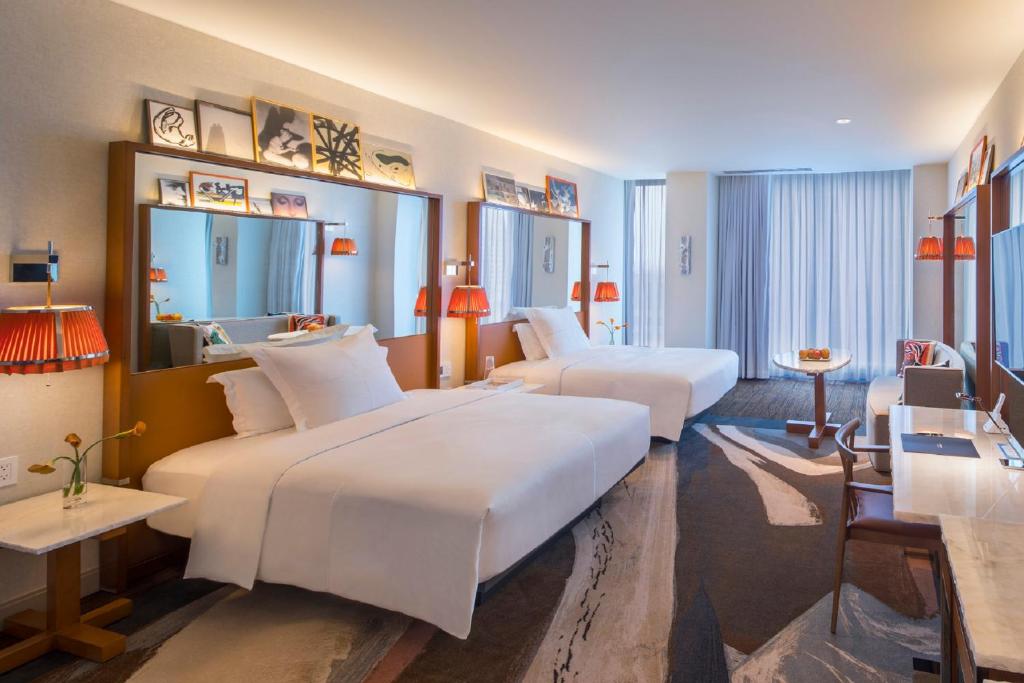 Двухместный (Номер Делюкс с кроватью размера «queen-size»), Lotte Hotel Seattle