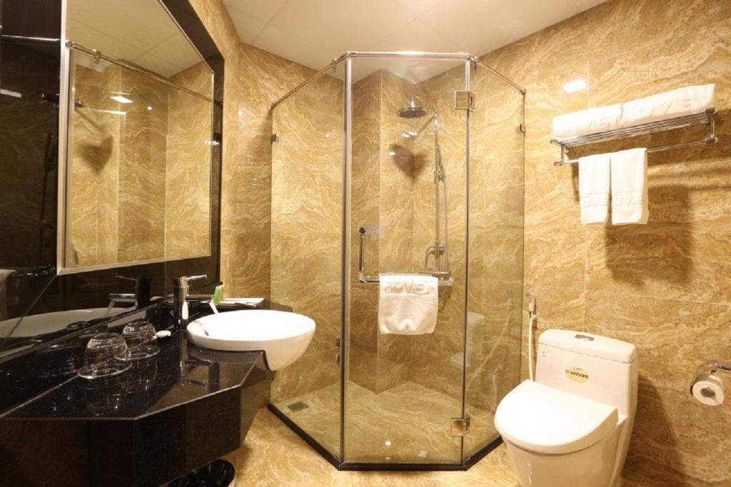 Двухместный (Двухместный номер Делюкс с 2 отдельными кроватями), Au Viet Hotel