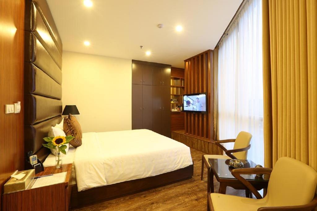 Двухместный (Двухместный номер Делюкс с 1 кроватью), Au Viet Hotel