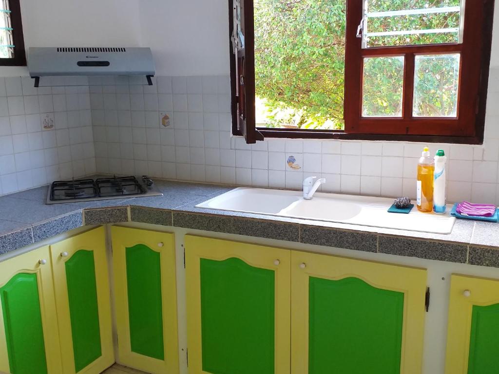 Appartement d'une chambre avec jardin clos et wifi a Morne A l'Eau