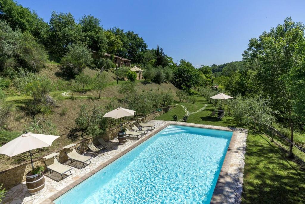 One bedroom apartement with shared pool and furnished terrace at Montepulciano photo 4