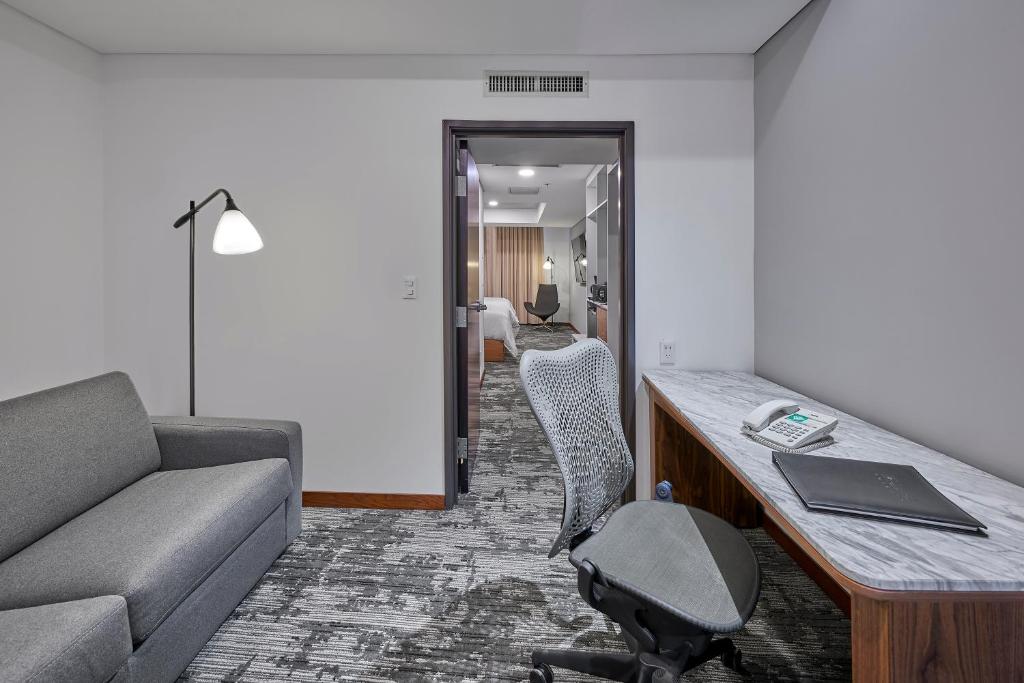 Сьюит (Люкс с 2 двуспальными кроватями – для некурящих), Wyndham Garden Mexico City - Polanco