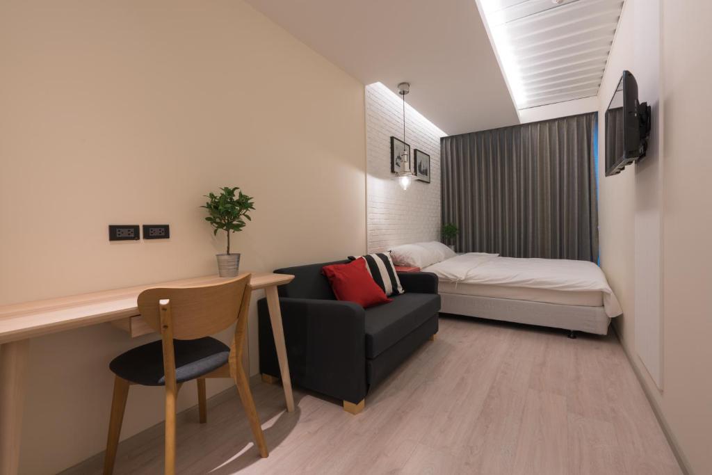 Двухместный (1 спальня с ванной комнатой), Sleepbox Sukhumvit 22 Hostel