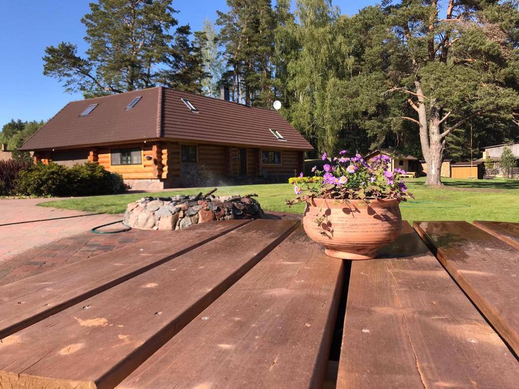The gorgeous log house, that brings out the smile! photo 4