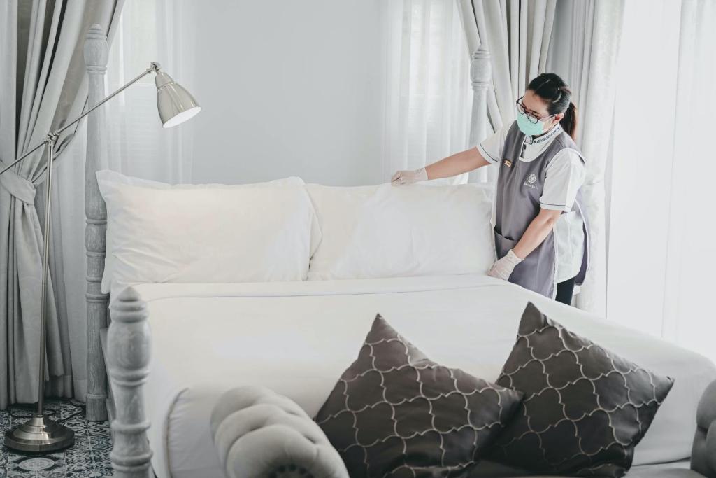 Двухместный (Двухместный номер «Гранд» Делюкс с 1 кроватью), Noursabah Boutique Bed Bangkok