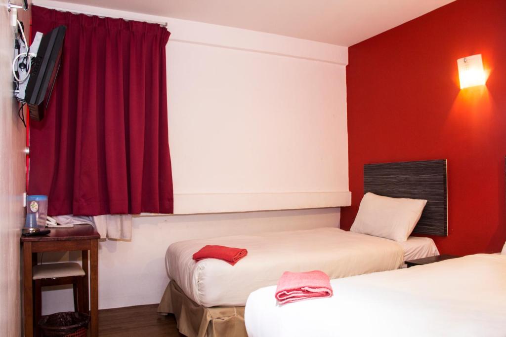 Семейный (Двухместный номер Делюкс с 2 отдельными кроватями), My Home Hotel Pekeliling