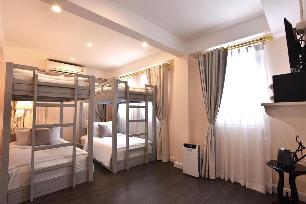 Четырехместный (Четырехместный номер Делюкс), Noursabah Boutique Bed Bangkok