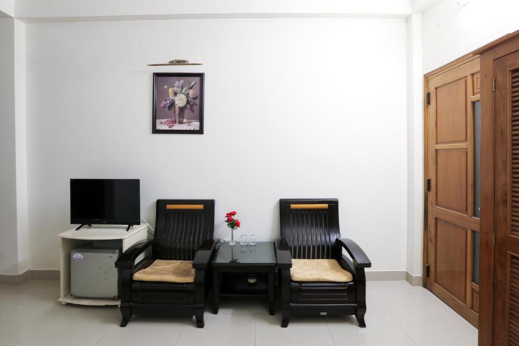 Двухместный (Двухместный номер Делюкс с 1 кроватью), Chim Go Kien Villa Hotel