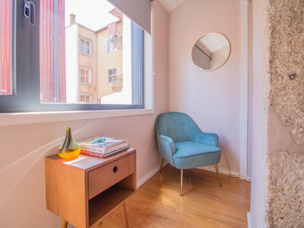 Двухместный (Улучшенный двухместный номер с 1 кроватью), Yours GuestHouse Porto