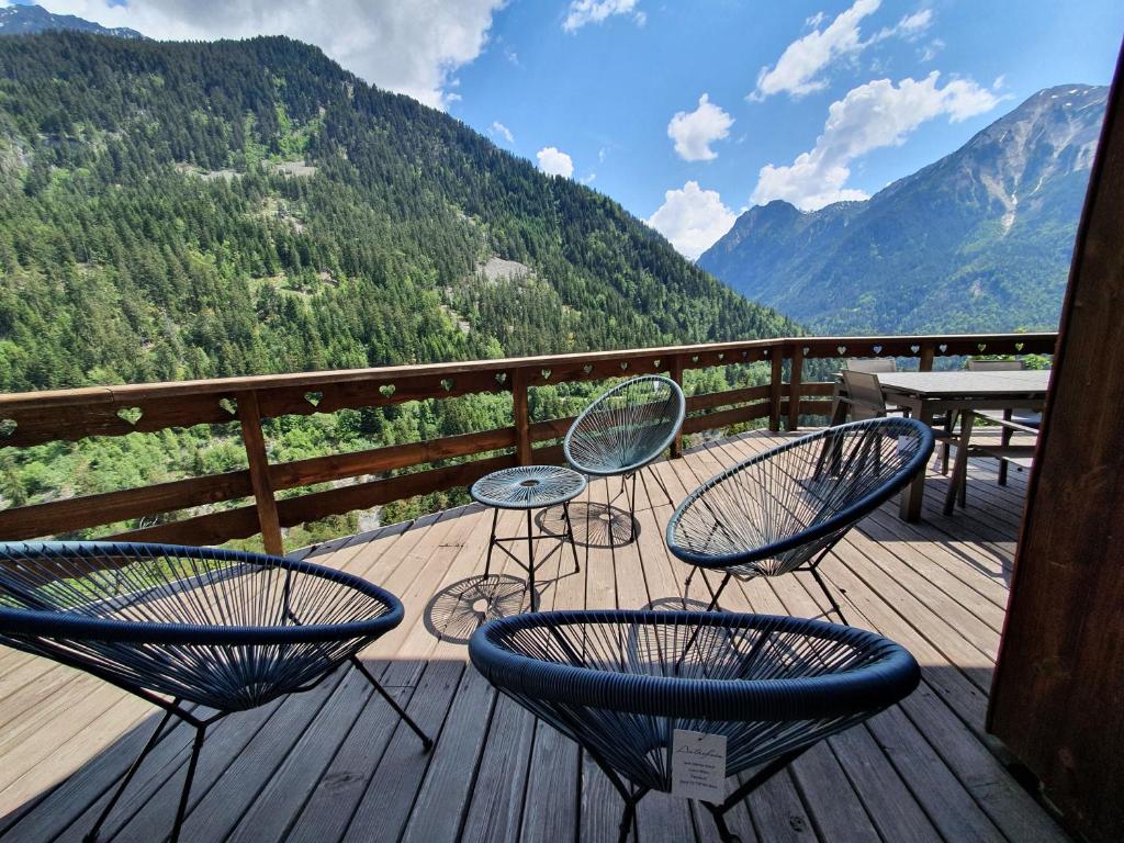 Chalet Solize - Terrasse avec superbe vue - Sauna photo 2