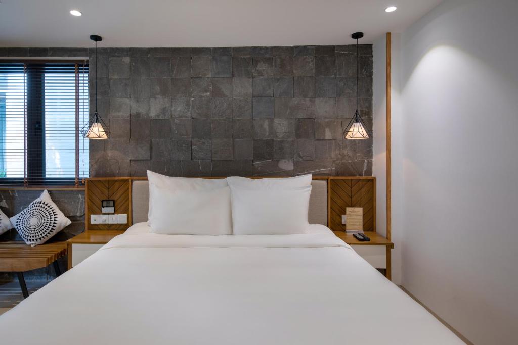 Двухместный (Двухместный номер с 1 кроватью и видом на бассейн), Ponte Boutique Villa