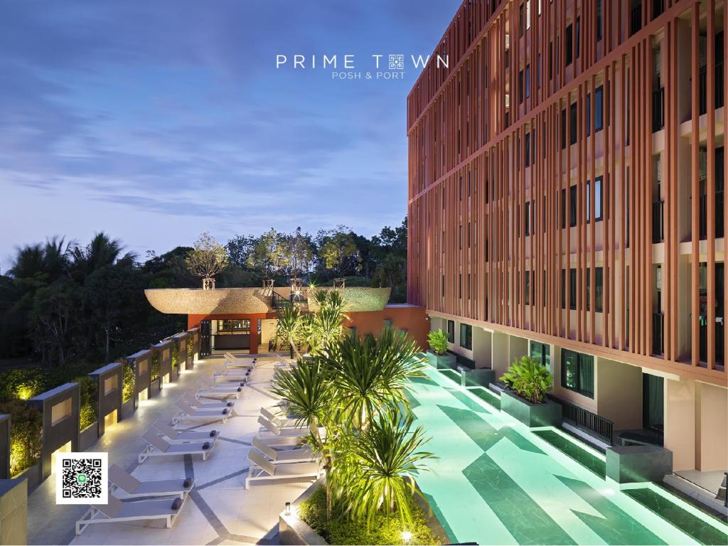 Студио (Улучшенный номер с видом на бассейн), PRIME TOWN - Posh & Port Hotel PHUKET