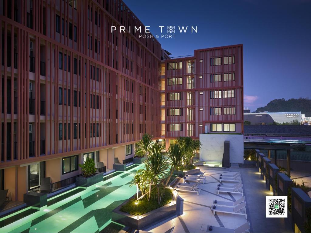 Студио (Улучшенный номер с видом на бассейн), PRIME TOWN - Posh & Port Hotel PHUKET